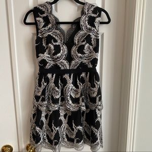 BCBG Max Azria Lacy Cocktail Dress